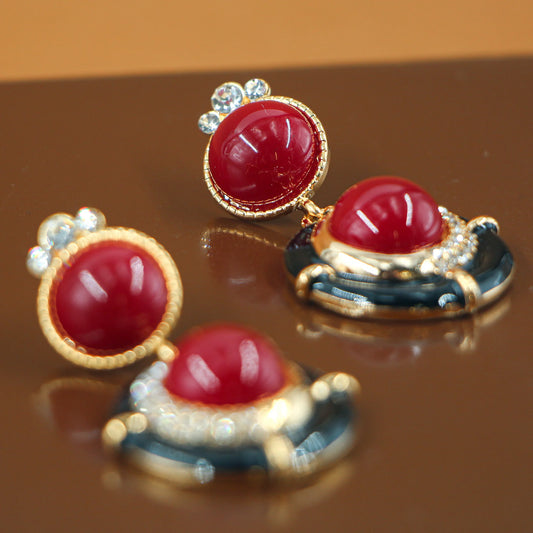 Vintage Red Crystal - #0126-122