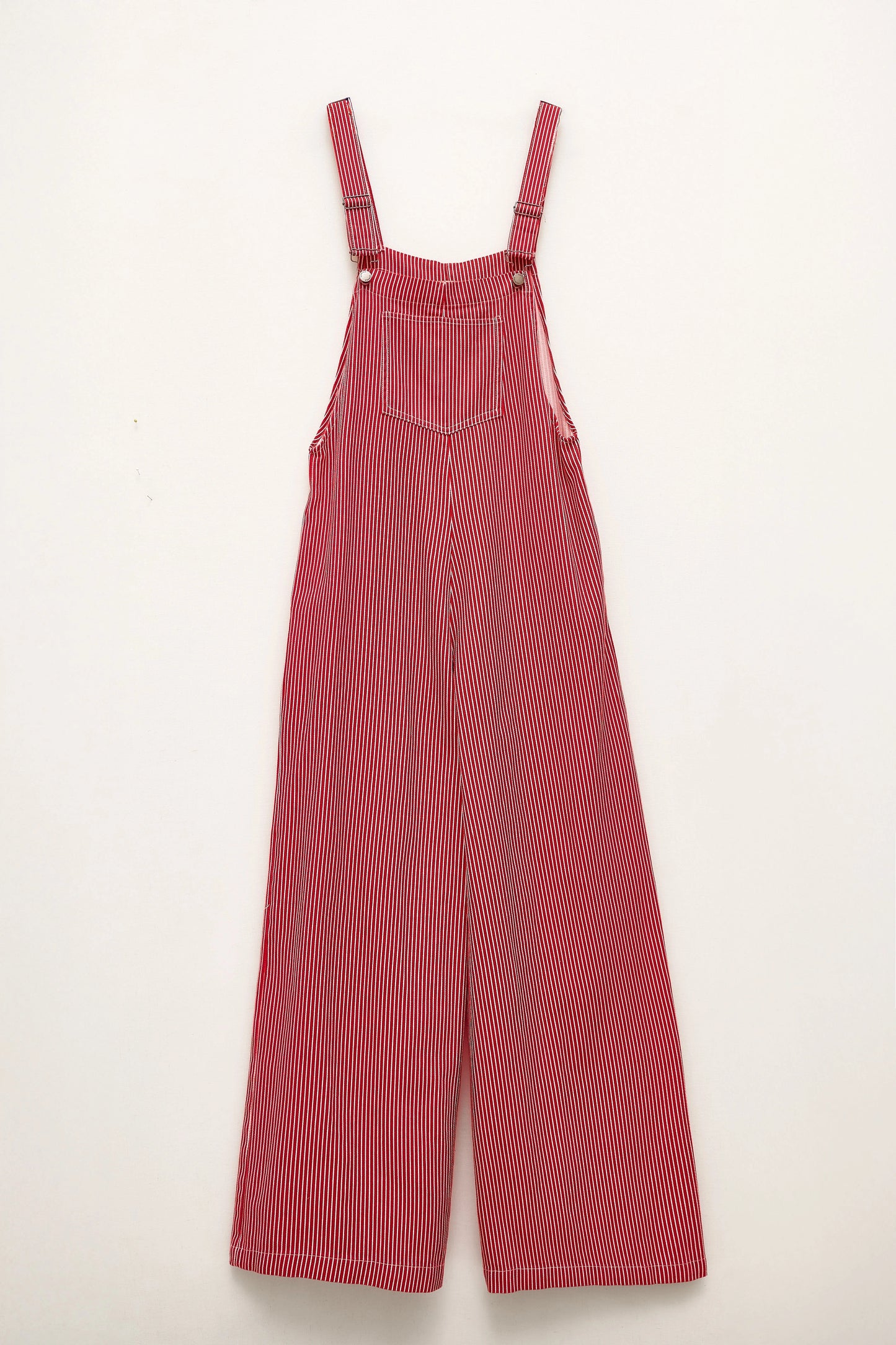 Striped Denim effect Jumpsuit