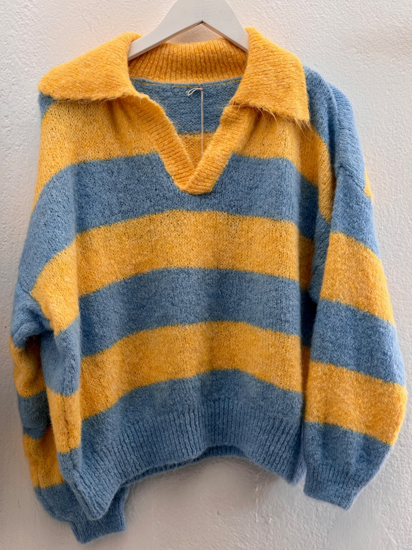 Striped Belie Pullover - Long Sleeve