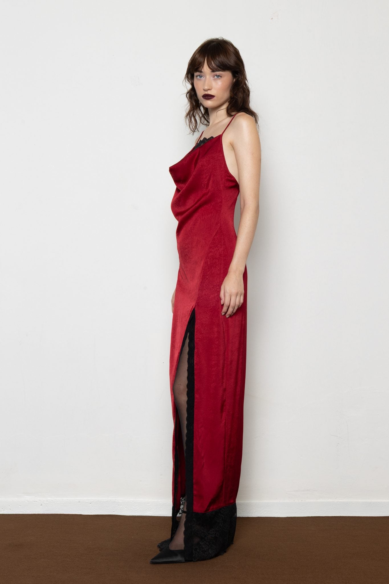 Ruby Bordeaux Dress