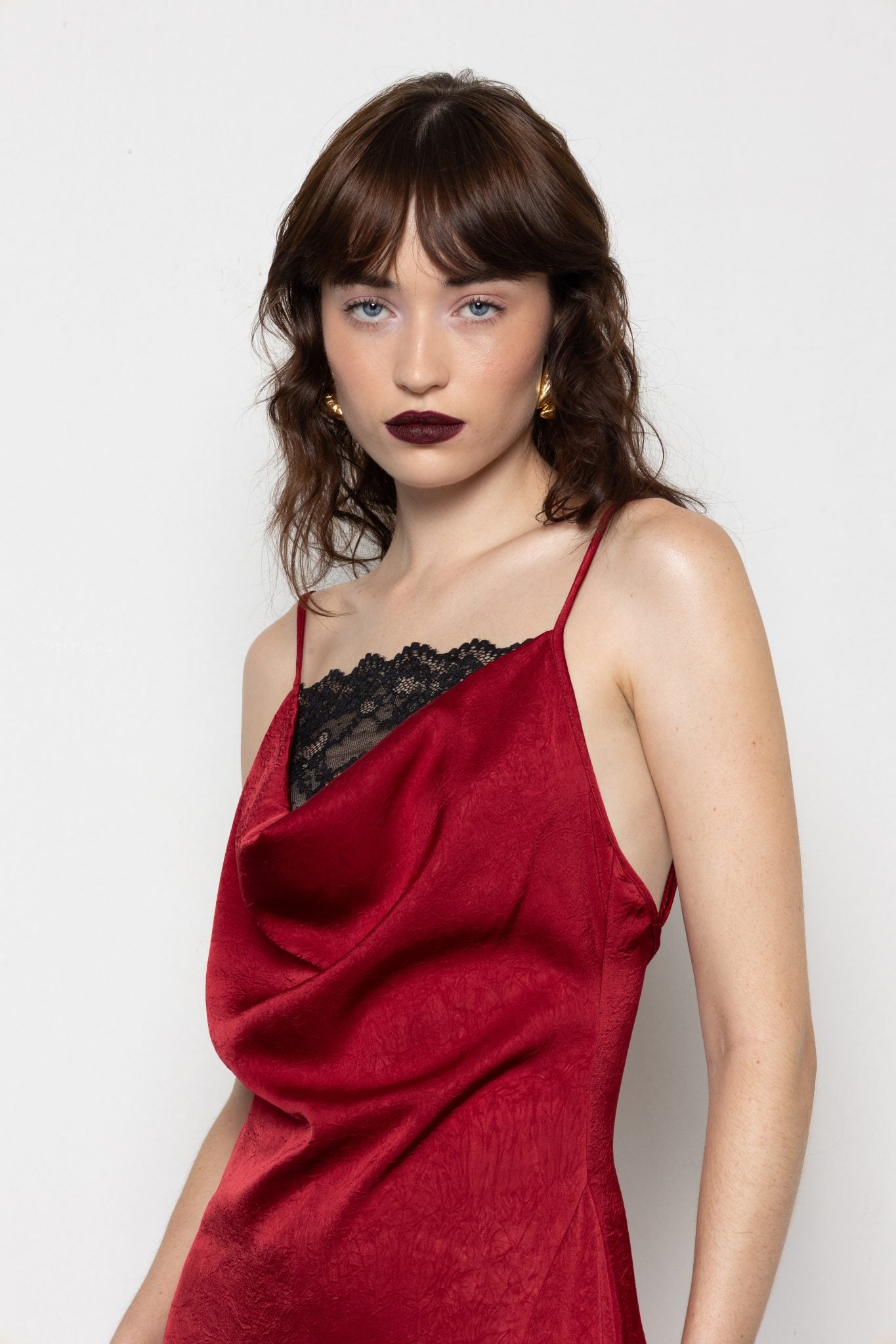 Ruby Bordeaux Dress