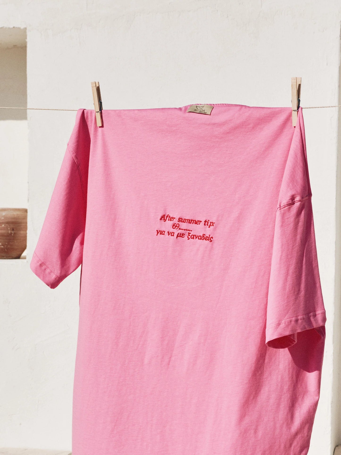 #Summer T-shirt - Pink