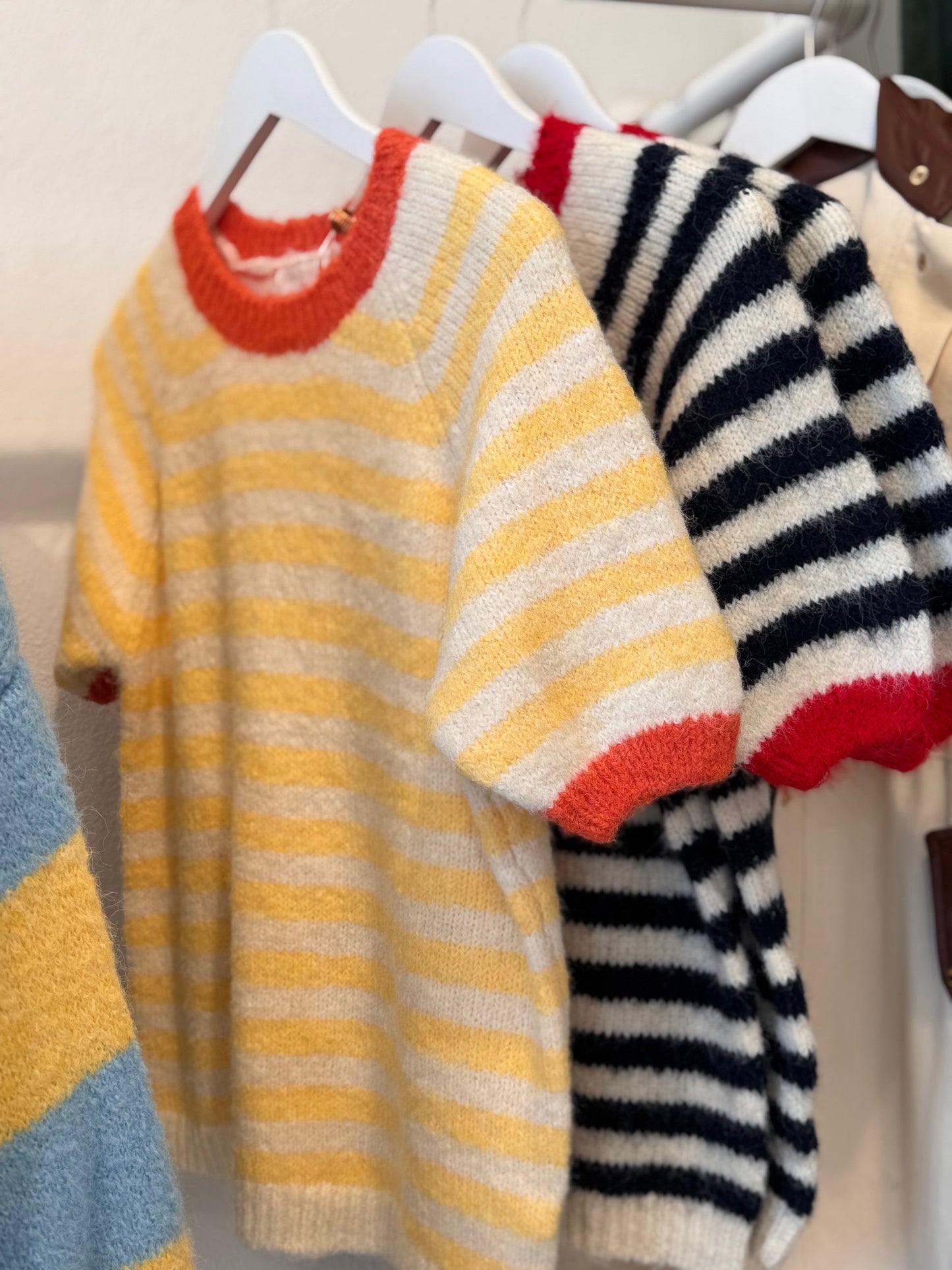 Striped Belie Pullover - Short Sleeve