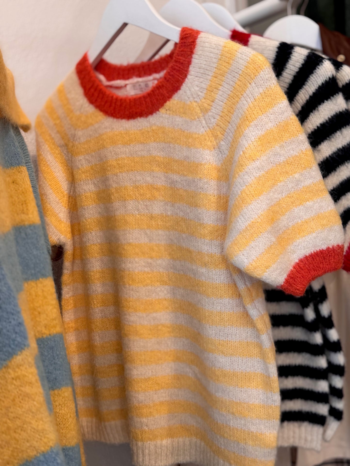 Striped Belie Pullover - Short Sleeve