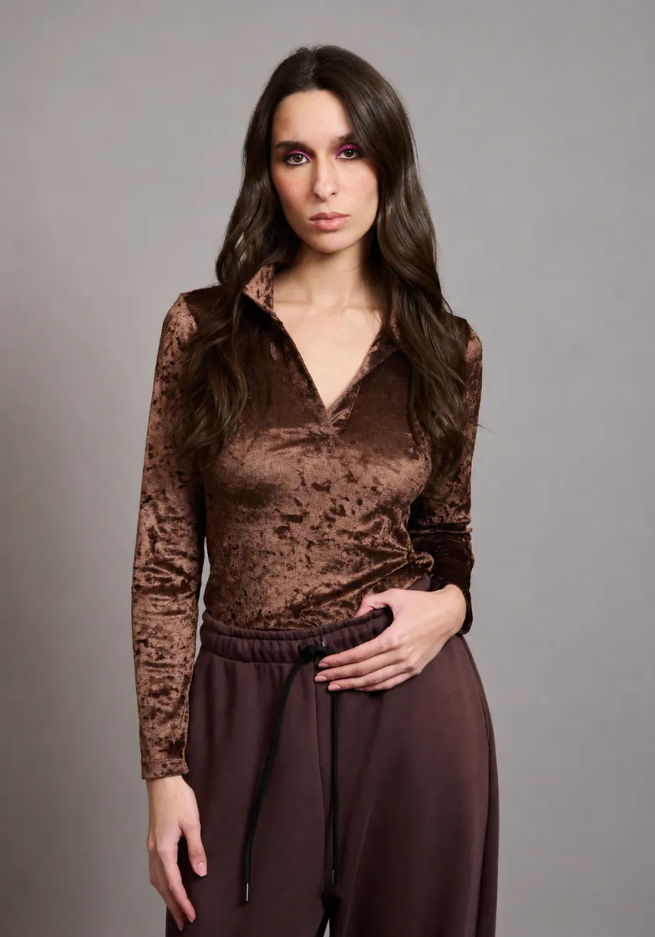 Taile Top - Brown