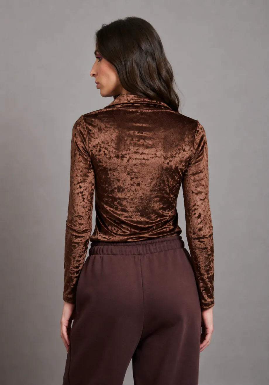 Taile Top - Brown