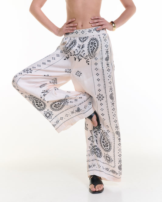 VK Off White Bandana Pant