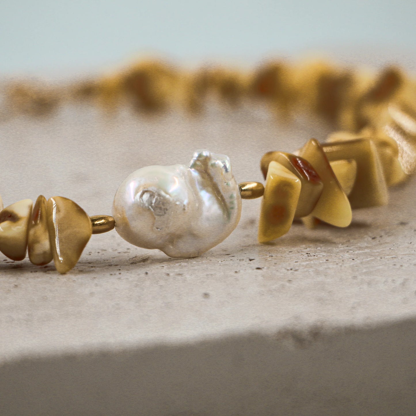 #Viola Necklace