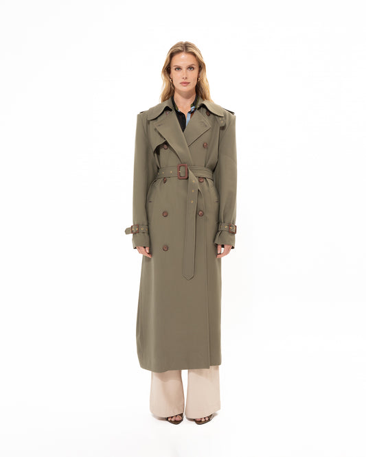 VK Khaki Trench Coat