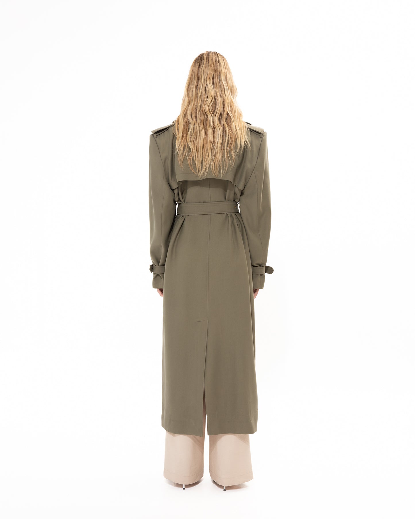 VK Khaki Trench Coat