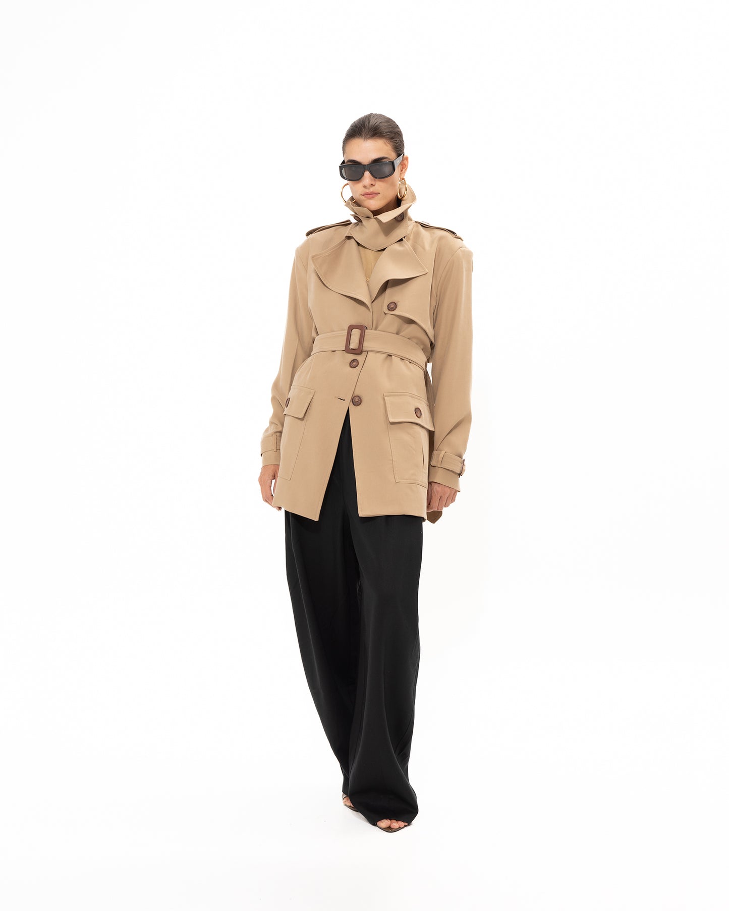 VK Beige Trench Coat