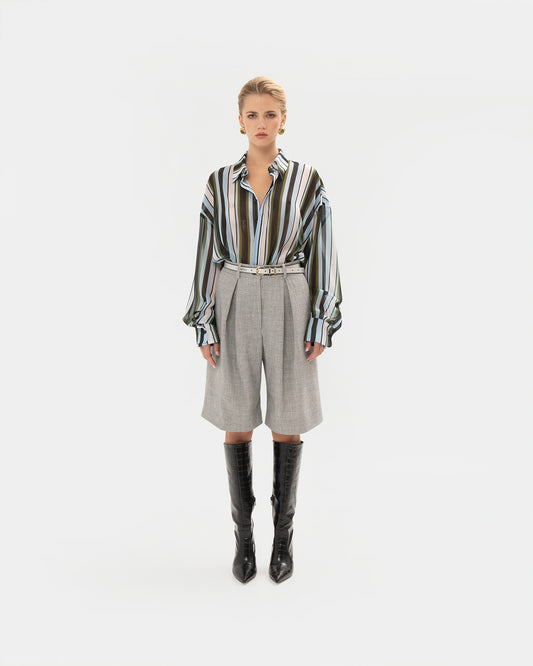 VK Grey Jupe Culotte