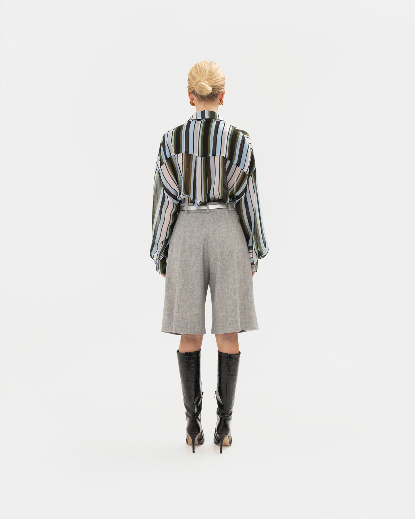 VK Blue Striped Shirt