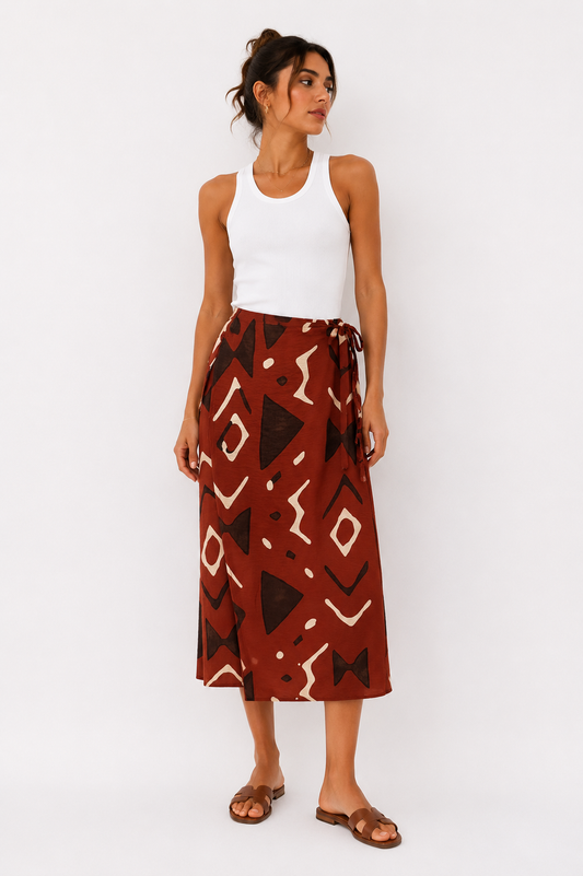 Safari Wrap Skirt One Size
